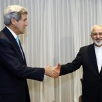 Nuclear negotiations meeting in Geneva of John Kerry and Javad Zarif
