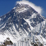 The world's highest mountain Everest