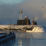 Russian nuclear submarine caught fire in shipyard