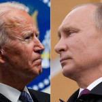 Russian President Putin and US President Joe Biden, file photo