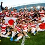 Rugby World Cup Group B Japan won the first by defeating South Africa World Cup