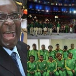 Zimbabwe President Robert Mugabe's Olympic team