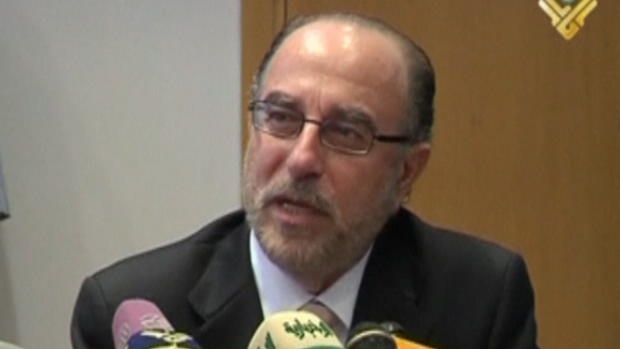 Former finance minister and moderate Mohammad chatah