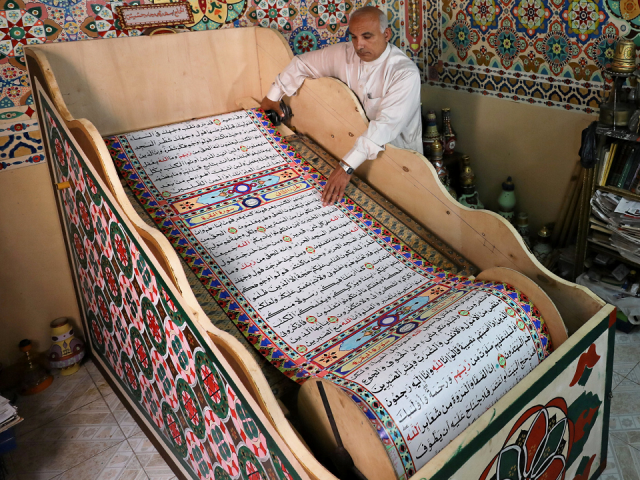Saad Mohammad hashish has undertaken the preparation of 3-year long the Quran prescription