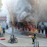 Sweden mosque was set on fire during the demonstration, 5 injured worshipers