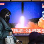 North Korea fired two short-range ballistic missiles this morning