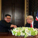 North Korean President Kim Jong Un and American President Donald Trump