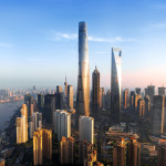 'Shanghai Tower, the second tallest building