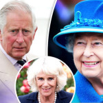 Prince Charles, his wife Camilla Parker and Queen Elizabeth II