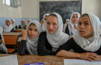 The Taliban hinted at sending all girls to school in March