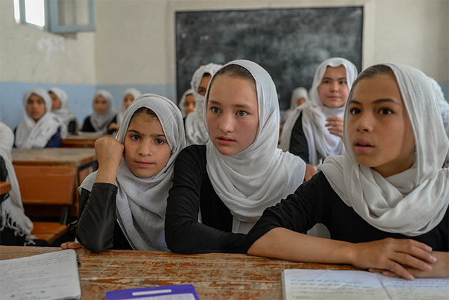The Taliban hinted at sending all girls to school in March