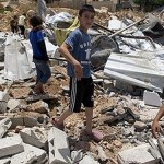 Israel smashed Palestinians homes in cold Christmas Eve