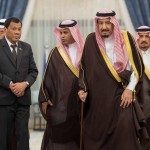 Philippine president Rodrigo Duterte and Saudi King Salman bin Abdulaziz Al Saud