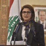 Lebanon's Interior Minister Raya El Hassan