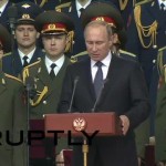 Kubnka located in the west of Moscow in 2015, the International Military Forum Army inauguration speech on Russian President Putin