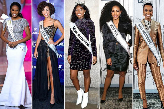 Miss America, Miss USA, Miss Teen USA, Miss Universe, and now Miss World have been held by black women
