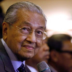 Malaysian Prime Minister Mahathir Mohammad