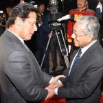 Malaysia Prime Minister Mahatir Mohammad and Prime Minister Imran Khan