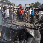 Maiduguri in Nigeria's north-eastern region were attacked by two women shake 45 people