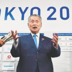 Yoshiro Mori, head of the Tokyo Olympics