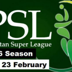 Pakistan Super League will start from 4 February 2016