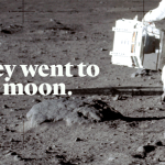 For the first time in 1947, Bill Kaysing's book We Never Went to the Moon or Man Never went to the Moon