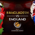 First match England and Bangladesh teams will be competing in the Oval