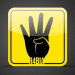Rabia sign four fingers