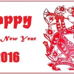 Chinese Lunar New Year begins on February 9, 2016