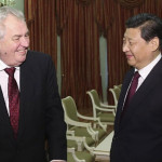 China's President Xi Jinping and President of Czech Republic Milos Zeman