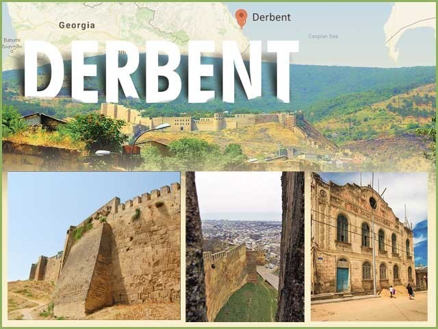 Derbent's most ancient city of Russia