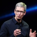 Company name in the computer world, "Apple Chief Executive Tim Cook