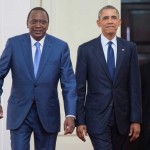 Kenyan President Uhuru Kenyatta and US President Barack Obama