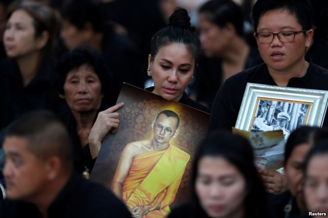 Five-day celebrations to pay the last rituals of the King Bhumibol Adulyadej of Thailand