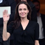Hollywood actress and UN ambassador Refugee Organization Angelina Jolie