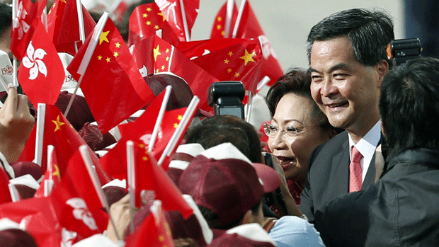 Hong Kong Chief Executive CY Leung refuses to resign