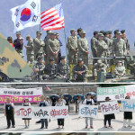 Remember that the United States and South Korea conduct two joint military exercises a year