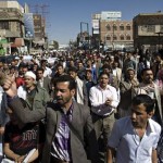 The rebels seized power in Yemen's efforts have been louder protests against
