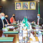 Yemen’s President Abed Rabbo Mansour Hadi meets US envoy to Yemen Tim Lenderking in Riyadh