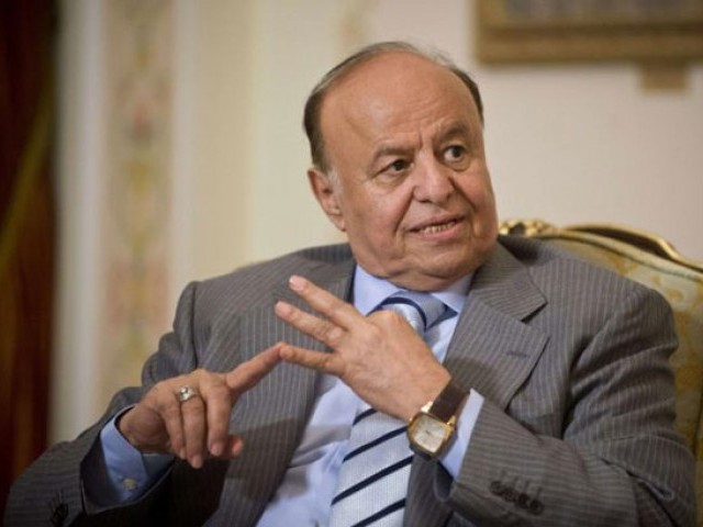 Yemeni President Abd-Rabbu Mansour Hadi 