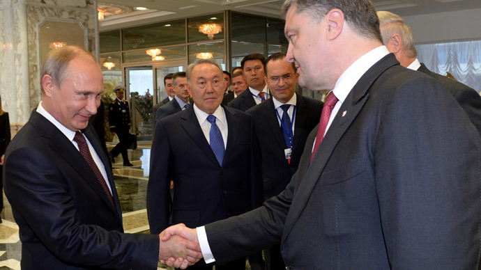Russian President meets President of Ukraine
