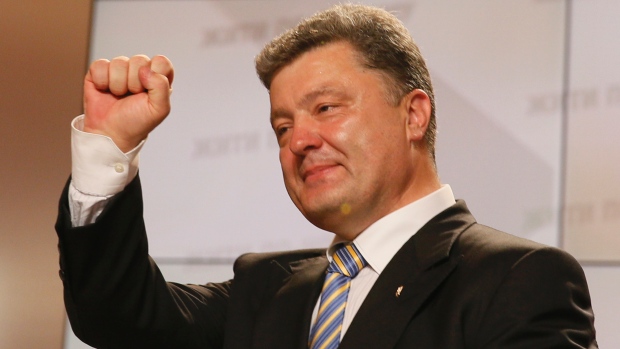 Ukraine's President petro poroshenko