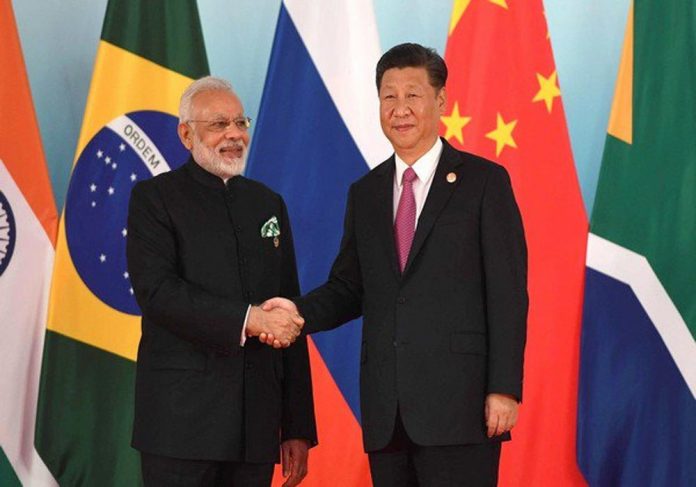 Chinese President Xi Jinping and Indian Prime Minister Narendra Modi